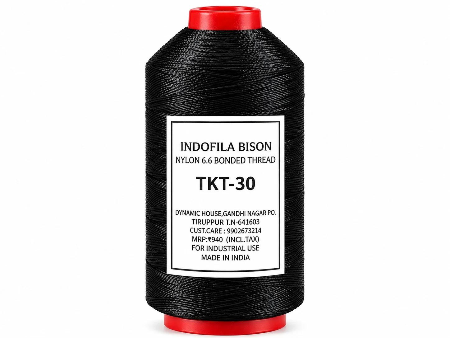 nylon threads black